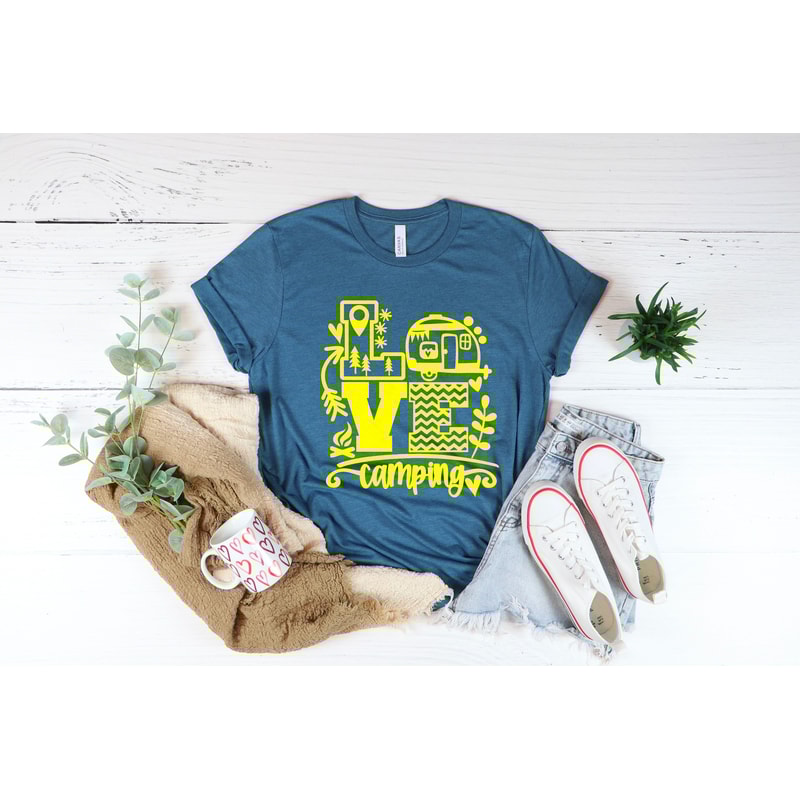 Love Camper Shirt,Camping Shirt, Travel Trailer Shirt,Happy Camper Shirt for Women,Adventure Shirt for Her,Travel Gift Cute Camping Shirt - 3.jpg