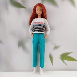 Barbie doll clothes trousers