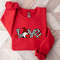 Love Valentine Gnome Valentine, Valentine Gnome Buffalo Plaid Sweatshirt, Valentines Day, Valentines Day Sweatshirt, Valentines Day Gift - 2.jpg