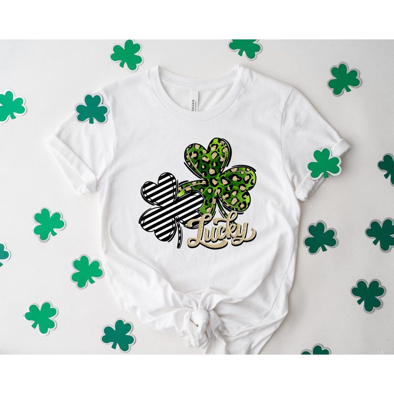Lucky Shamrock Shirt, Shamrock Shirt, Lucky Shirt, St Patricks Day Shirt, Patricks Day Shirt, St Patricks Shirt, Patricks Day Tee, Lucky Tee - 2.jpg