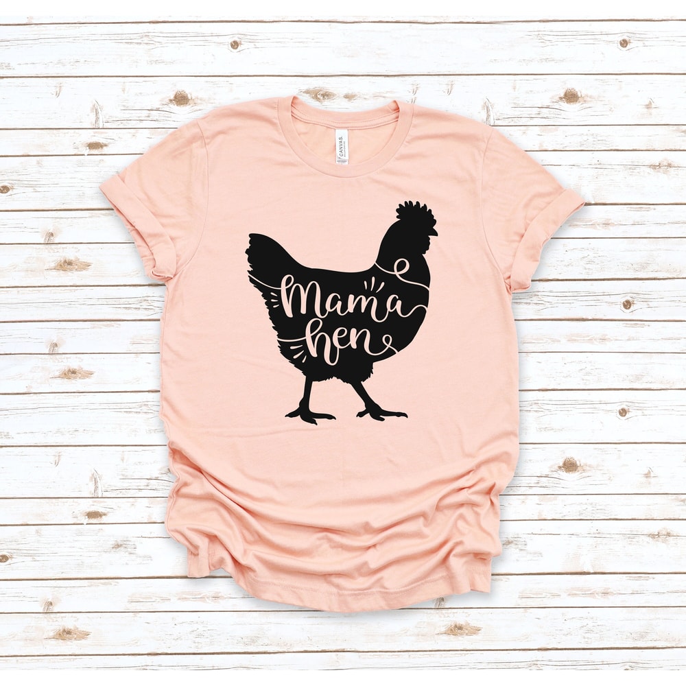 Mama Hen Shirt,Mother Hen Shirt,Farm Life Shirt,Mama Shirt,Mommy Shirt,Mothers Day Gift,Funny Chicken Shirt,Farmer Gift, Cowgirl Shirt - 1.jpg