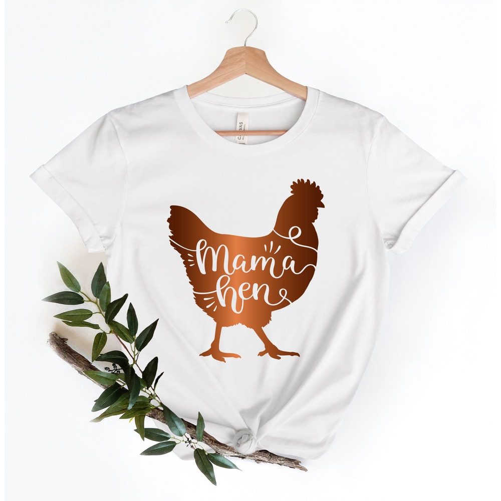 Mama Hen Shirt,Mother Hen Shirt,Farm Life Shirt,Mama Shirt,Mommy Shirt,Mothers Day Gift,Funny Chicken Shirt,Farmer Gift, Cowgirl Shirt - 2.jpg