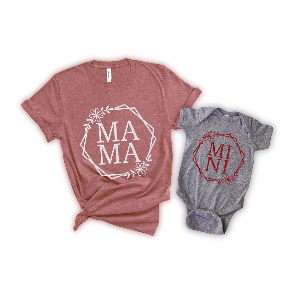 Mama Mini Shirts, Mom And Me Shirt, Mother's Day Gift, Matching Mommy and Me Shirts, Matching Mom Shirt, Mama Mini Matching Shirt, - 2.jpg