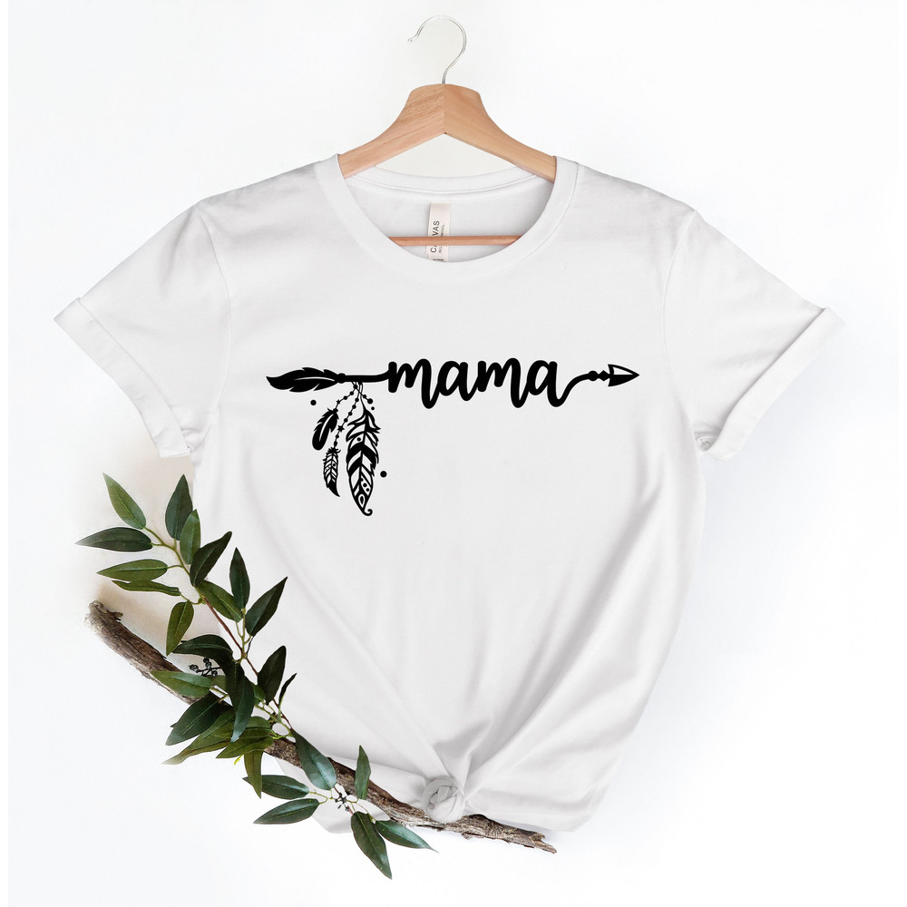 Mama Shirt, Floral Mama Shirt , Floral Shirt, Mom Birthday Gift, Mom Gift Tees, Mother's Day Shirt, Gift for Mom, Gift for Her, Cute Mom Tee - 2.jpg