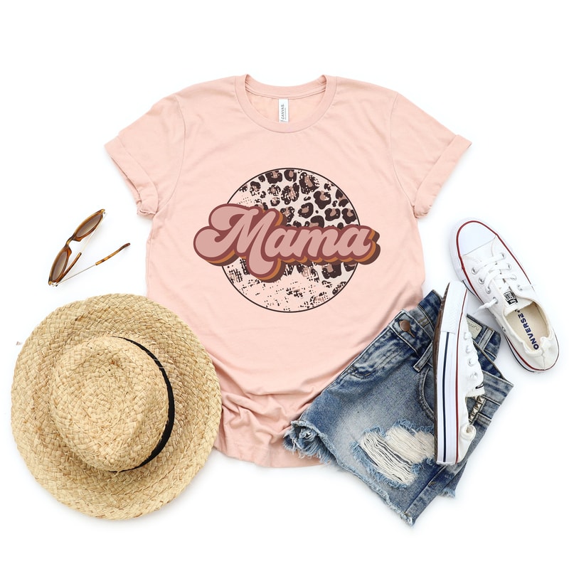 Mama Shirt, Mom Leopard Shirt, Mothers Day Shirt, Mom Life Shirt, Cute Mom Shirt, Cute Mom Gift, Mothers Day Gift, New Mom Gift, Mama Gift - 2.jpg