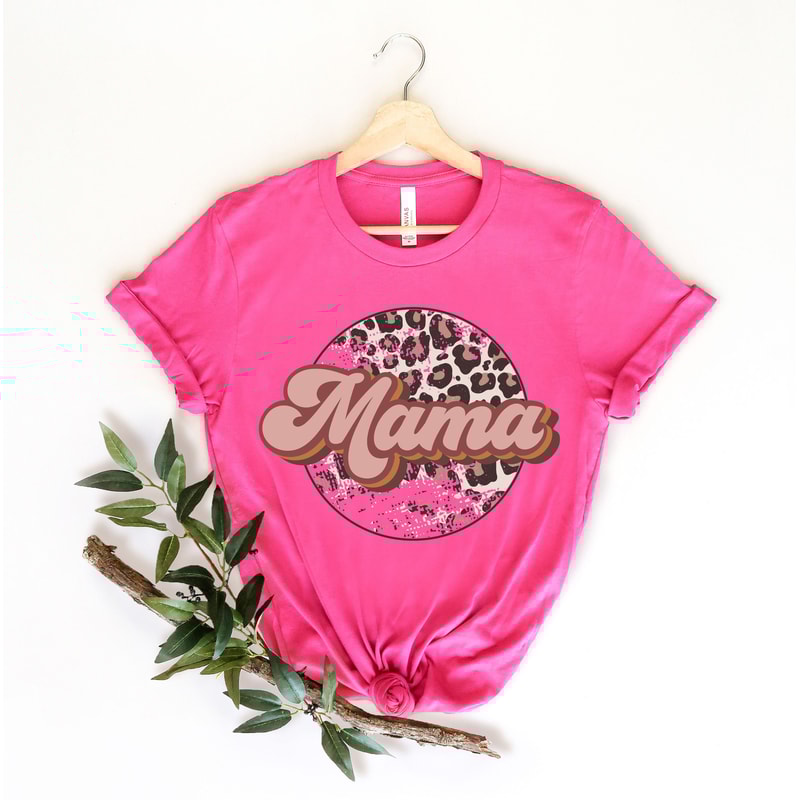 Mama Shirt, Mom Leopard Shirt, Mothers Day Shirt, Mom Life Shirt, Cute Mom Shirt, Cute Mom Gift, Mothers Day Gift, New Mom Gift, Mama Gift - 4.jpg