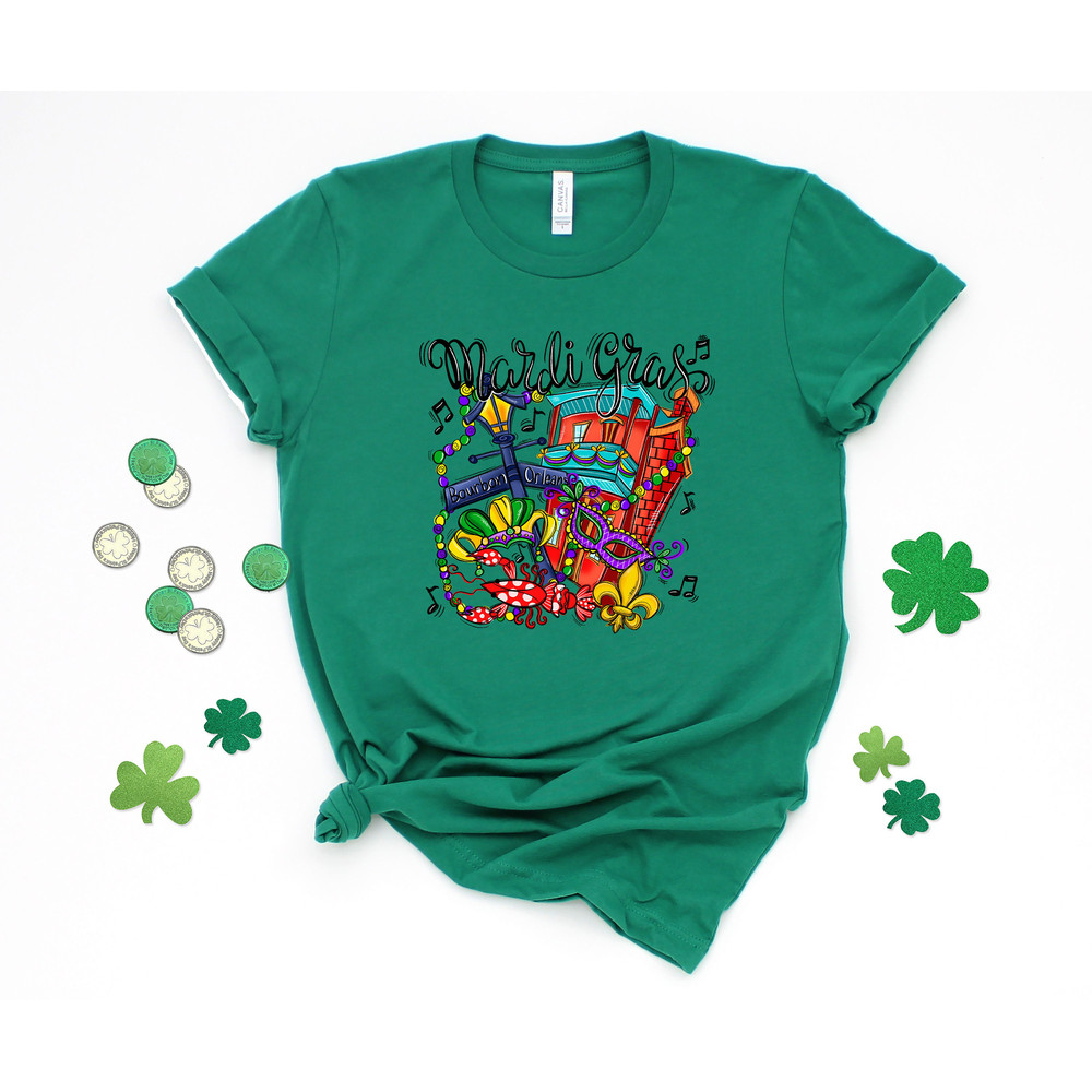 Mardi Gras Shirt,fleur de lis Shirt, Fat Tuesday Shirt,Flower de luce Shirt,Louisiana Shirt,New Orleans Shirt,Womens Mardi Gras Shirt - 2.jpg