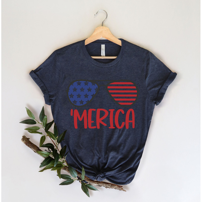 Merica Shirt, 4th of July Shirt, 4th of July, Merica Glasses Shirt, 4th of July Glasses Shirt, Merica Unisex Shirt, Merica Women Shirt, - 3.jpg