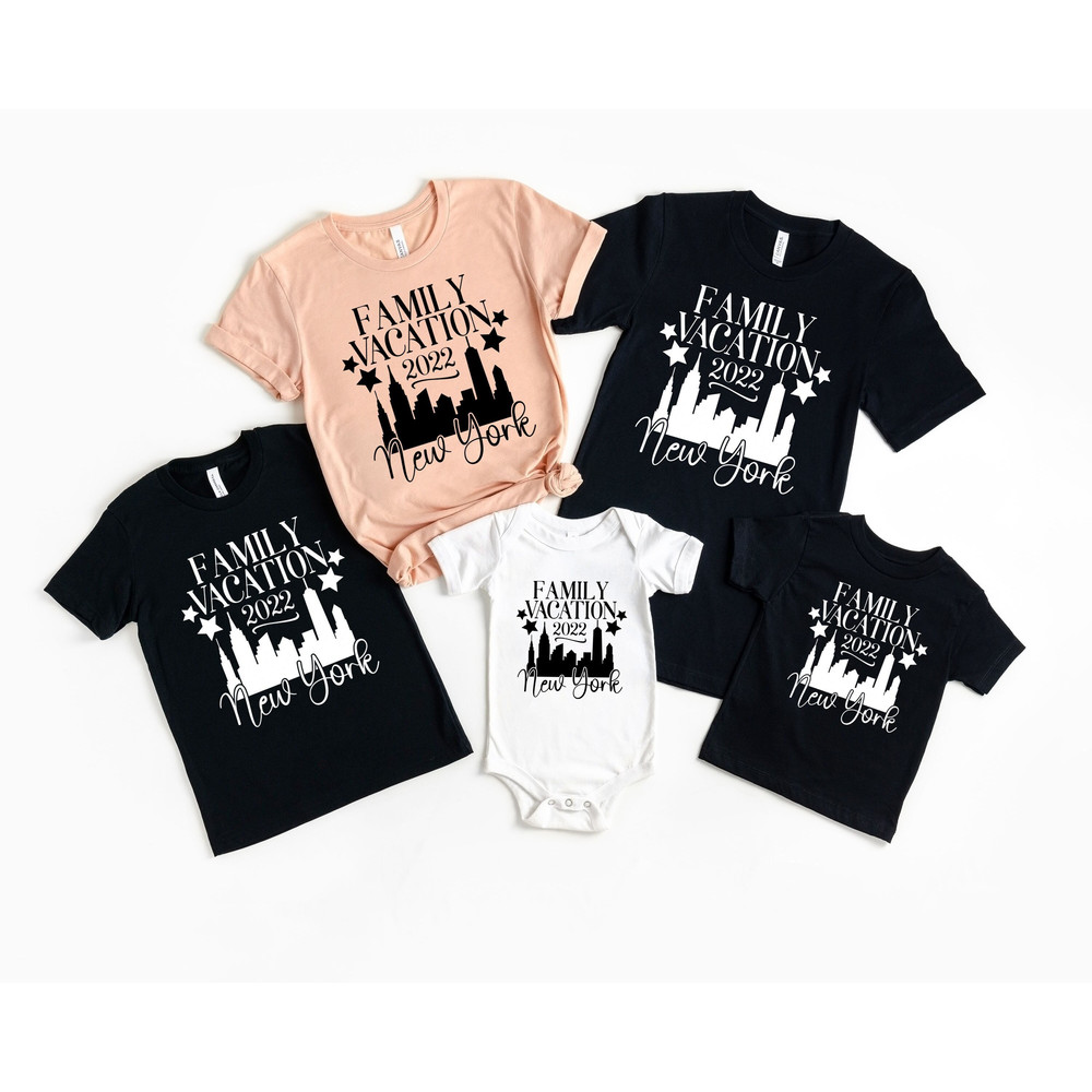 New York Family Vacation 2022 Shirt, Summer Vacation Shirts for Family, New York City Shirt, New York Lover Gift, Matching Family Vacation - 3.jpg