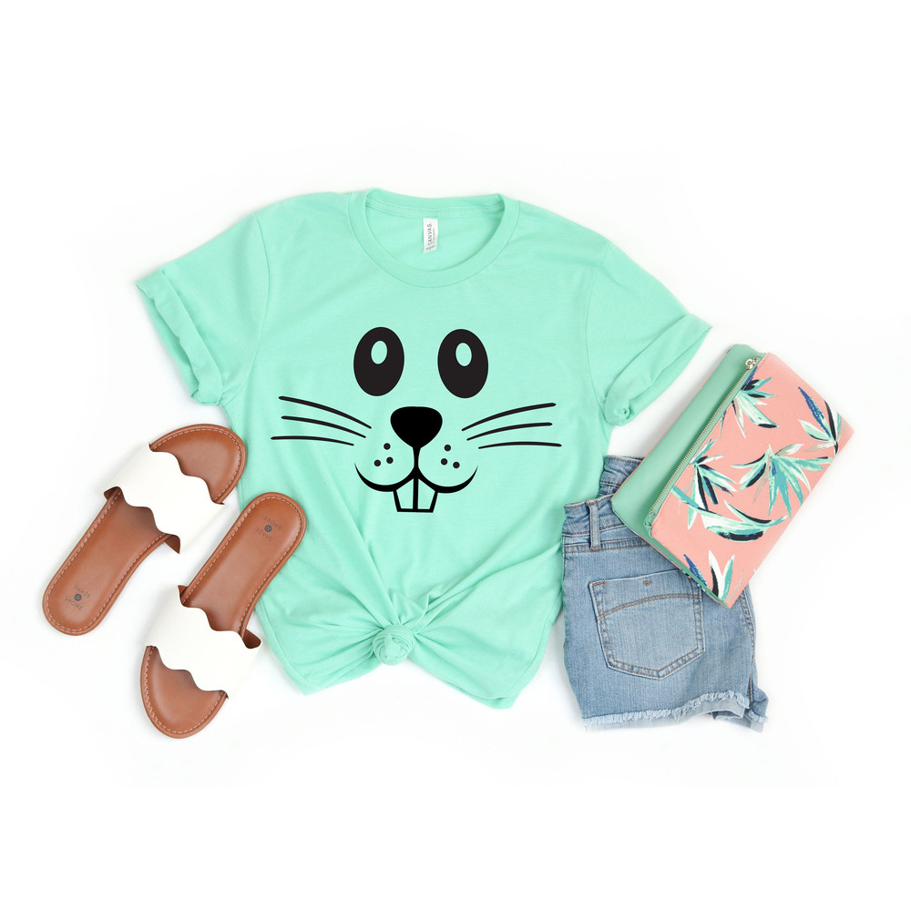 Rabbit Shirt, Bunny Shirt, Easter Shirt, Cute Bunny Shirt, Easter Bunny Shirt, Rabbit Lover Gift, Cute Easter Shirt, Bunny Lover Gift - 3.jpg