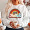 Rainbow Thankful Fall Pumpkin Sweatshirt, Thanksgiving Shirt, Fall Sweatshirt, Leopard rainbow Women's Fall Shirt, Thankful Fall Tee - 2.jpg