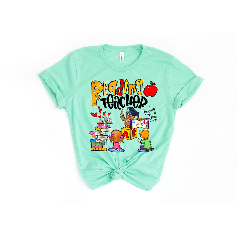 Reading Teacher Shirt,Back to school, Education Shirt,Teacher Shirt,TeacherGift Ideas,Women Shirt For Teacher,Reading Teacher Gift - 3.jpg