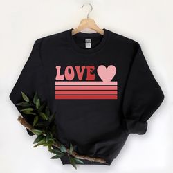 retro love valentines day shirt,valentines day shirts for woman,heart shirt,cute valentine shirt,valentines day gift,val