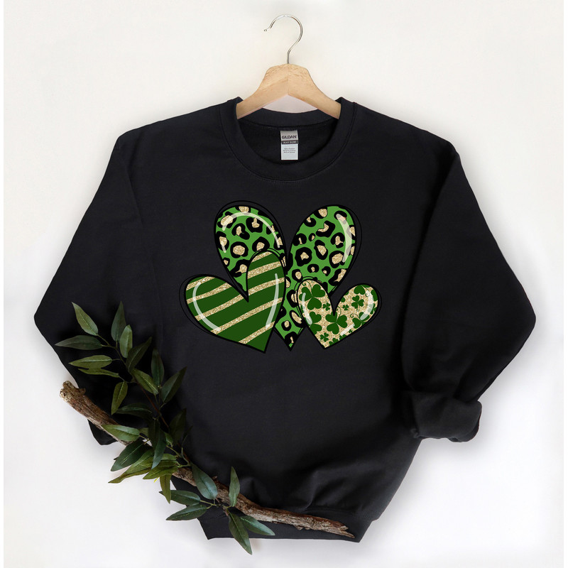 Saint Patrick's Day Heart Shirt, St Patrick Day Shirt, Shamrock Shirt, Heart Shamrock Shirt, Lucky Shirt, Irish Shirt, St Paddy's Day Shirt - 3.jpg