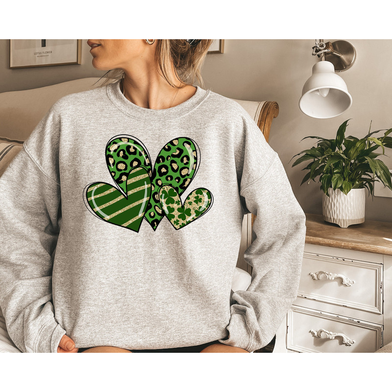 Saint Patrick's Day Heart Shirt, St Patrick Day Shirt, Shamrock Shirt, Heart Shamrock Shirt, Lucky Shirt, Irish Shirt, St Paddy's Day Shirt - 4.jpg
