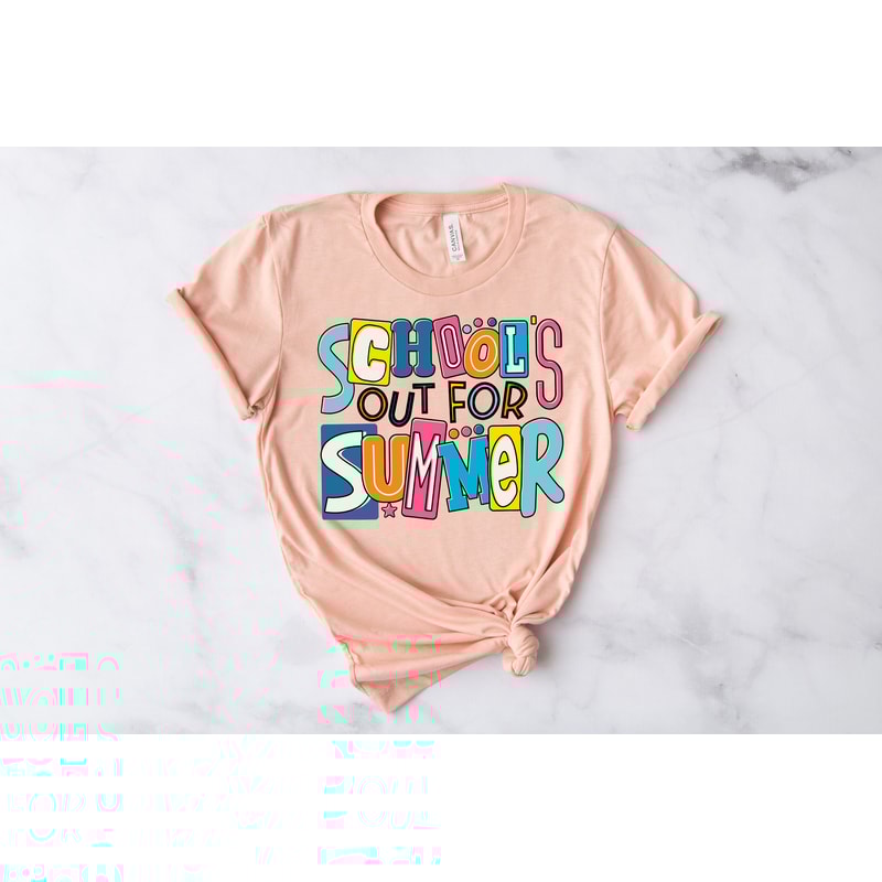 Schools Out For Summer Shirt, Last Day of School, End Of School Year, Goodbye School, Teacher Off Duty, Teacher Mode Tee, Teacher Summer Tee - 3.jpg