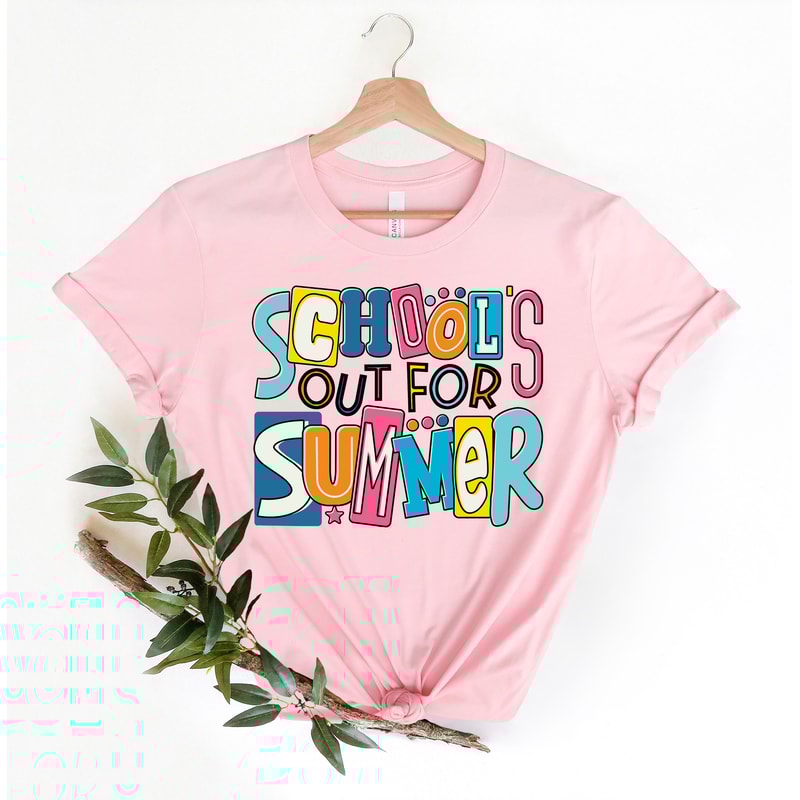 Schools Out For Summer Shirt, Last Day of School, End Of School Year, Goodbye School, Teacher Off Duty, Teacher Mode Tee, Teacher Summer Tee - 4.jpg