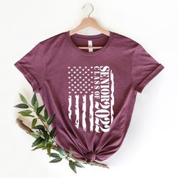 senior 2022 unisex shirt, class of 2022 graduation gift, senior skip day shirt, proud graduate shirt.american flag