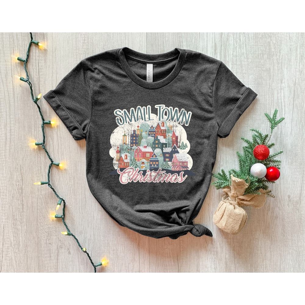 Small Town Christmas Sweatshirt, Christmas Shirt, Country Christmas Shirt, Christmas Sweatshirt, Holiday Shirt, Retro Christmas Shirt - 3.jpg