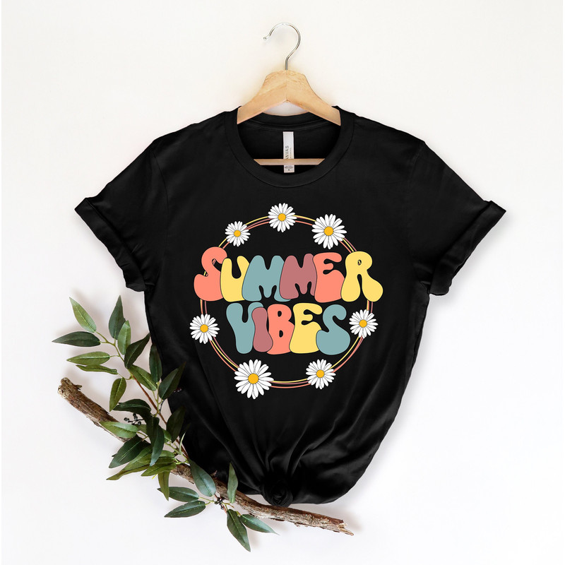 Summer Vibes Shirt, Summer Shirt, Vacation Shirt, Summer Tee, Summer Vacation Tee, Fun Summer Shirt, Summer Tee, Beach shirts, Summer Vibe - 2.jpg