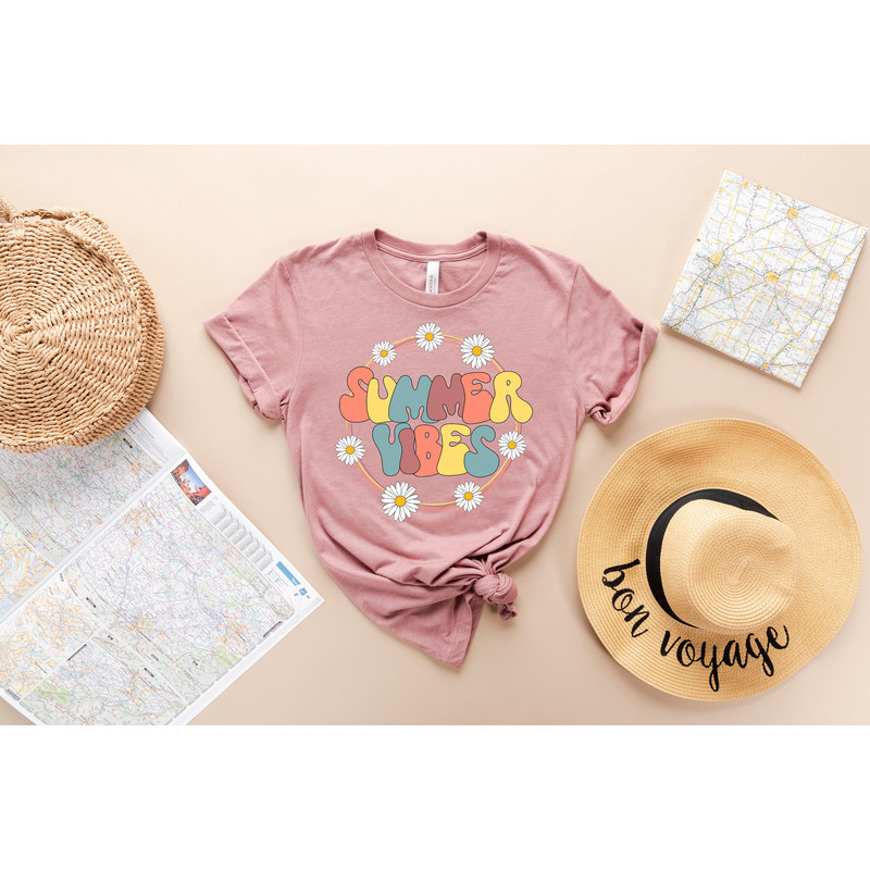 Summer Vibes Shirt, Summer Shirt, Vacation Shirt, Summer Tee, Summer Vacation Tee, Fun Summer Shirt, Summer Tee, Beach shirts, Summer Vibe - 4.jpg