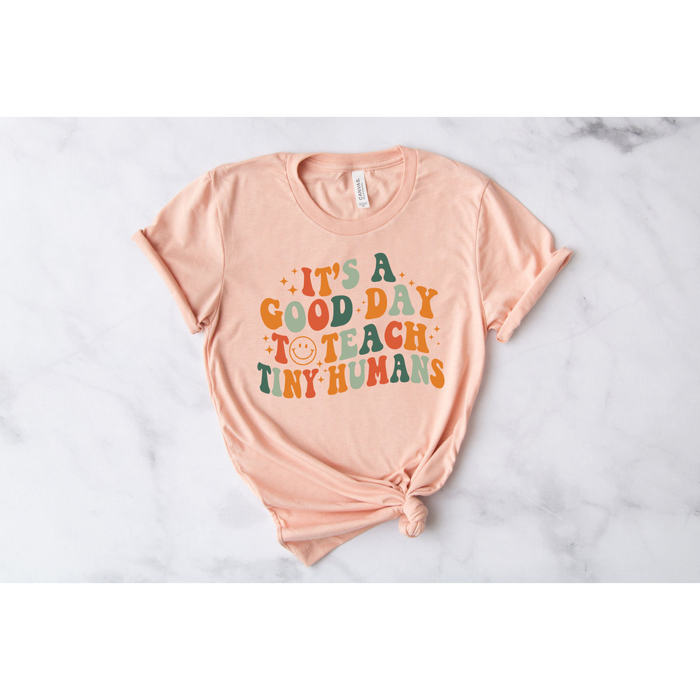Teacher Shirt  It's A Good Day To Teach Tiny Humans Teacher Shirt  Teach Love Inspire  Teacher Appreciation Gift shirt - 3.jpg