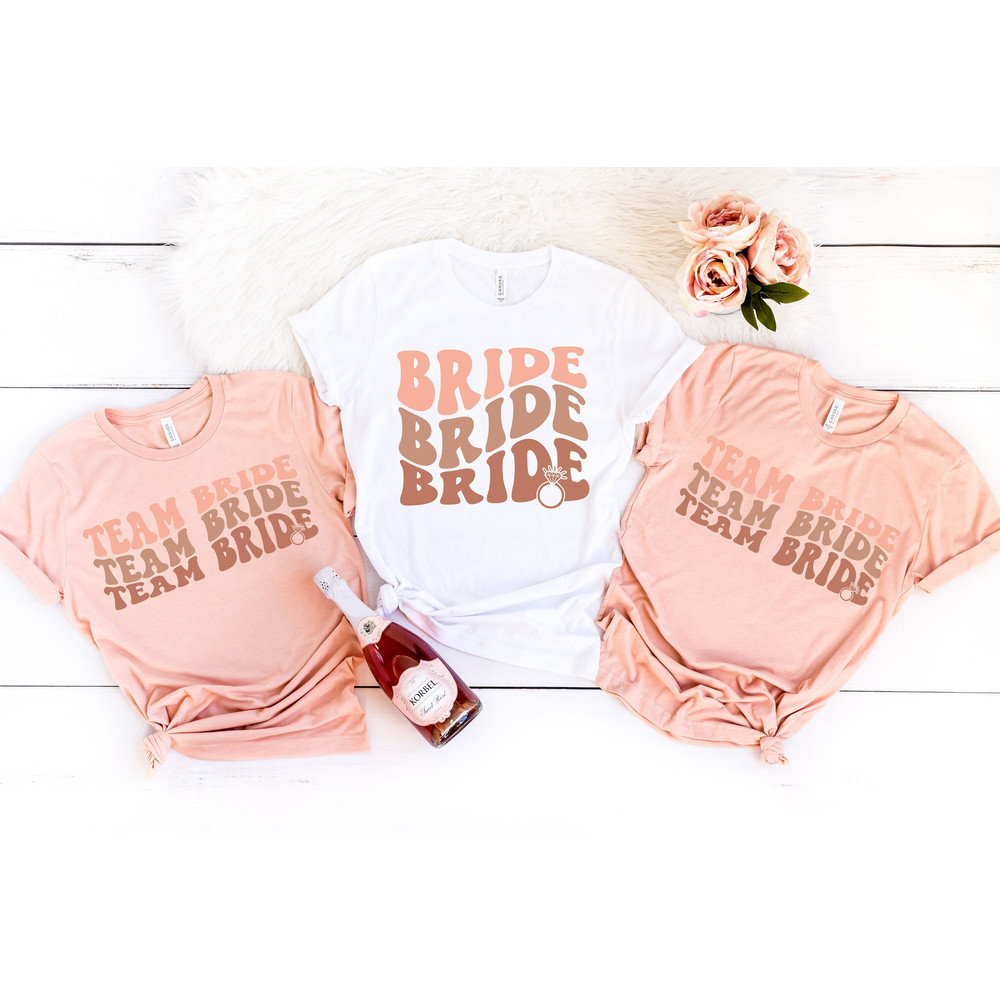Team Bride Shirts, Bride Shirt, Bachelorette Party Shirts, Bridesmaid Shirts, Bridesmaid Proposal Gift, Bachelorette Shirts, Squad Shirt - 1.jpg