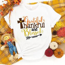 thankful grateful blessed shirt, pumpkin tee,buffalo plaid thanksgiving shirt,thanksgiving family shirt,thanksgiving mat