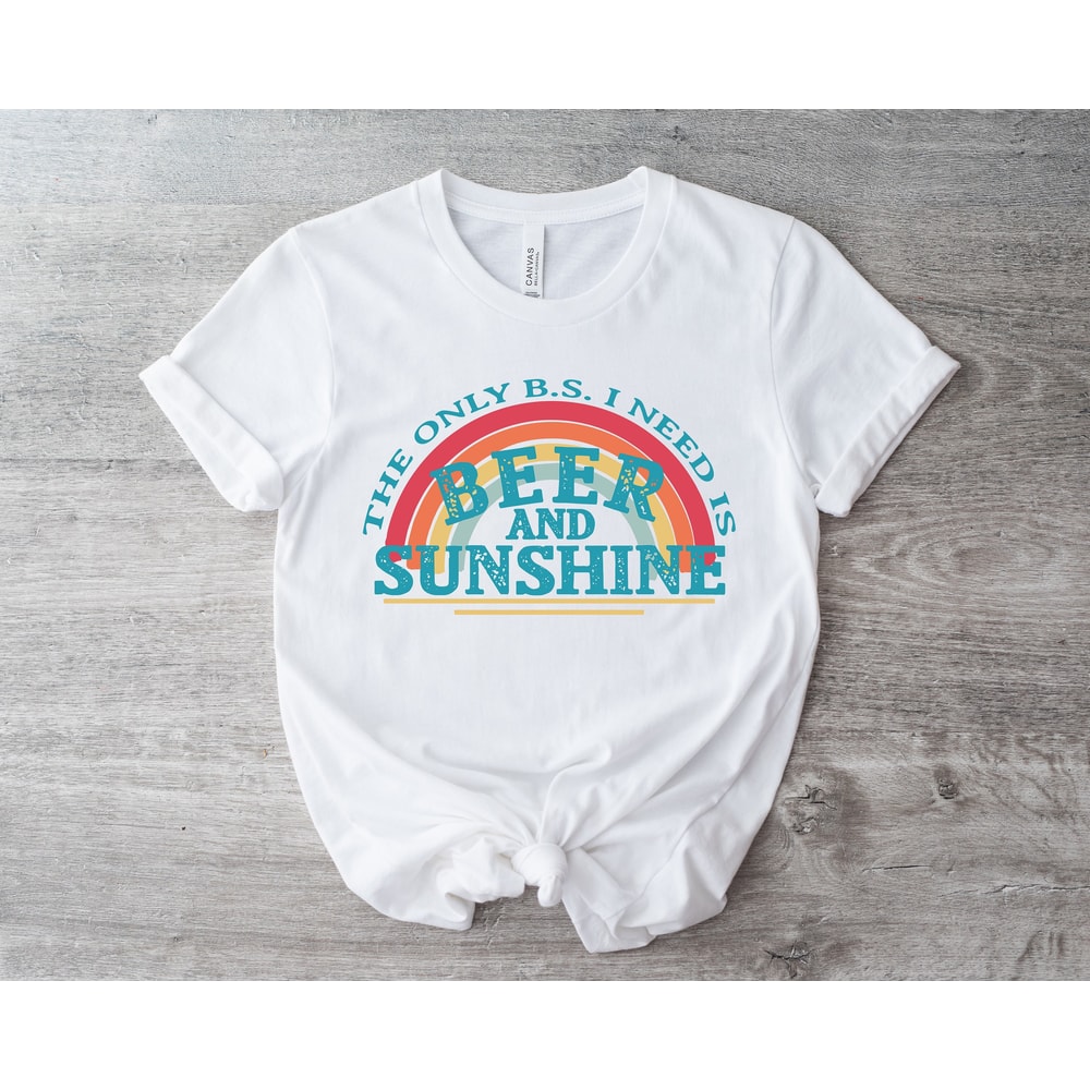 The Only BS I Need is Beer and Sunshine Shirt,Lake ShirtFamily Matching Shirt,Cruise 2022 Family Vacay,Cruise Vacation,Summer Vacation Shirt - 1.jpg