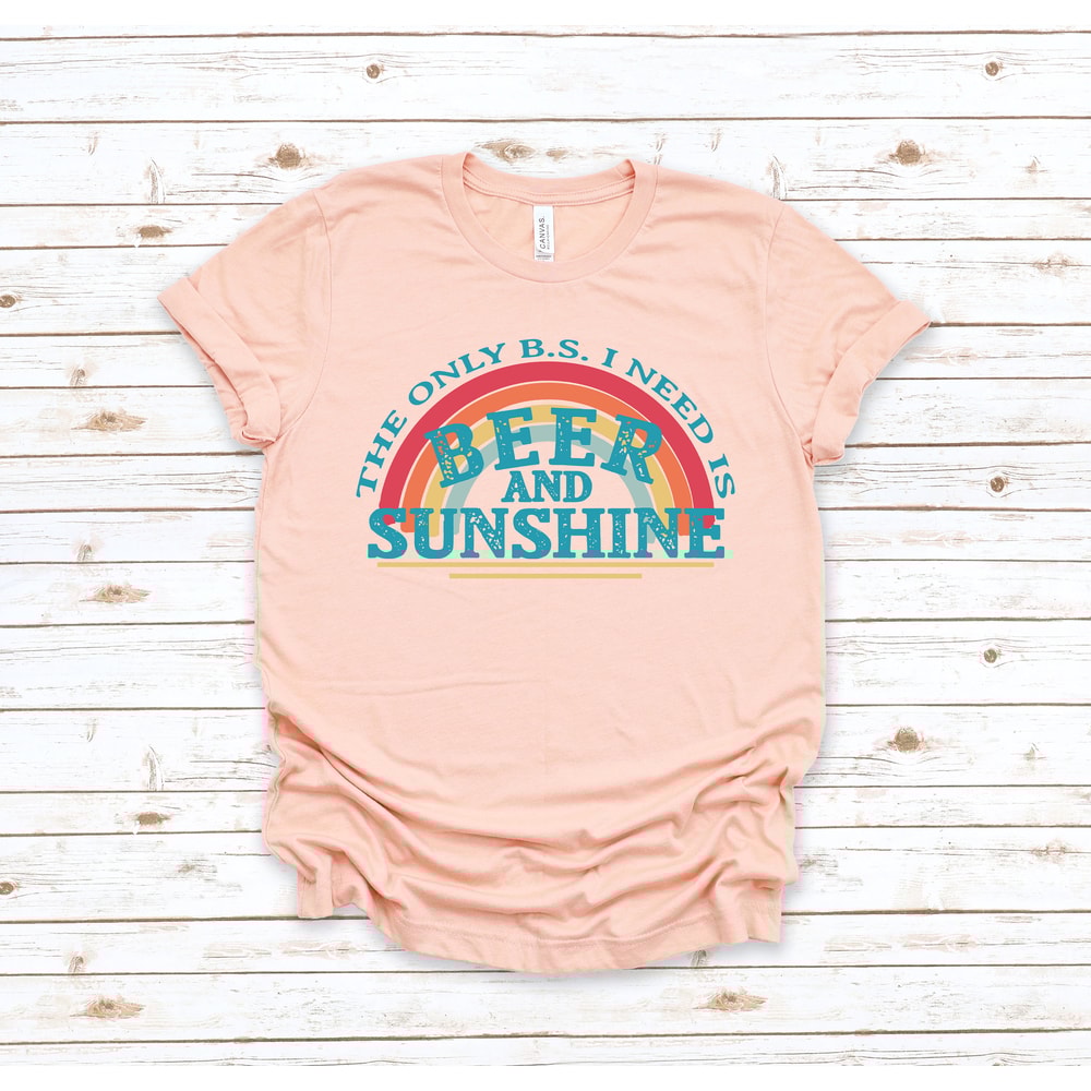 The Only BS I Need is Beer and Sunshine Shirt,Lake ShirtFamily Matching Shirt,Cruise 2022 Family Vacay,Cruise Vacation,Summer Vacation Shirt - 2.jpg