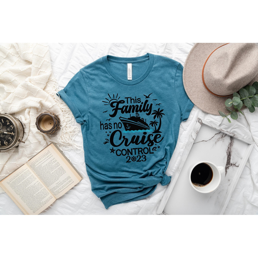 This Family Has No Cruise Control,Cruise Tshirt,Family Matching Cruise Shirt,Cruise Vacay Tee,Ocean Holiday Tee,Friends Vacation,Vacay Shirt - 2.jpg
