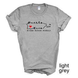 puerto rico map tshirt, camiseta de puerto rico, mi patria, mi orgullo, mi tierra shirt, la isla del encanto tshirt,