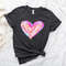 Watercolor Heart Valentines Shirt, Matching Couple Valentines Day Shirt, Be Mine Heart Shirt, Valentines Gift for Her, Cute Heart Shirt - 1.jpg