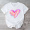 Watercolor Heart Valentines Shirt, Matching Couple Valentines Day Shirt, Be Mine Heart Shirt, Valentines Gift for Her, Cute Heart Shirt - 3.jpg