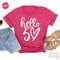 50th Birthday Shirt, Hello 50 TShirt, Fifty Years Old Gift, Hello Fifty Shirt, 50 Years Old Shirt, Birthday T Shirt, 50th Birthday Gift - 5.jpg