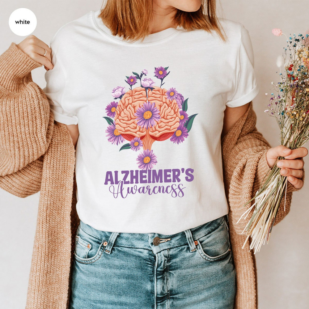 Alzheimer Support Sweatshirt, Alzheimer Shirt, Alzheimers Gifts, Alzheimers Awareness T-Shirt, Alzheimer Disease Graphic Tees - 5.jpg
