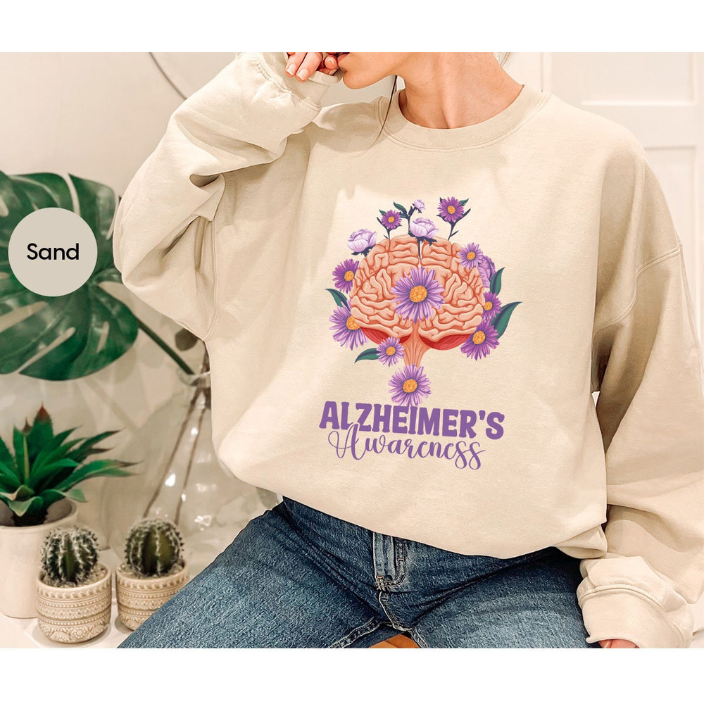 Alzheimer Support Sweatshirt, Alzheimer Shirt, Alzheimers Gifts, Alzheimers Awareness T-Shirt, Alzheimer Disease Graphic Tees - 7.jpg