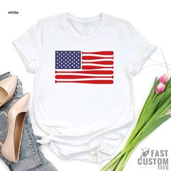 american flag baseball dad t-shirt, american flag baseball, father's day gift, happy father's day, baseball team, patrio
