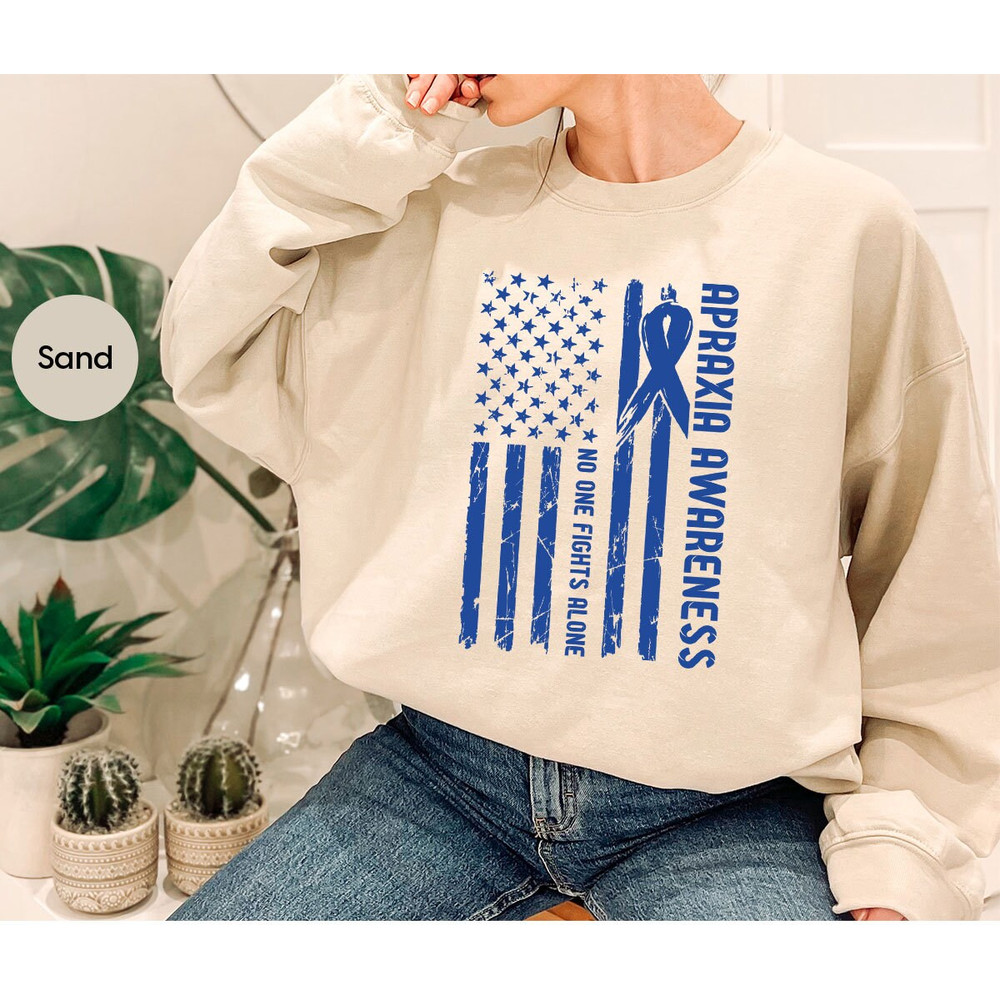 Apraxia Awareness Graphic Tees, Apraxia Support Shirt, Apraxia Survivor Shirt, Apraxia Gifts, Apraxia Ribbon T-Shirt, Apraxia Vneck Shirt - 7.jpg