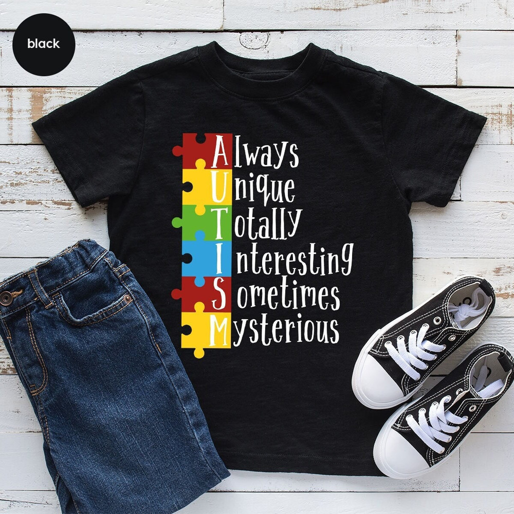 Autism Shirt, Neurodiversity T-Shirt, Kids Autism Shirts, Autism Support Sweatshirt, Autism Graphic Tees, Autism Awareness Month Gift - 1.jpg