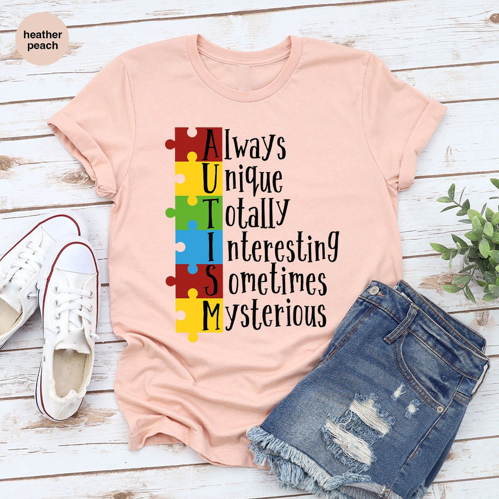 Autism Shirt, Neurodiversity T-Shirt, Kids Autism Shirts, Autism Support Sweatshirt, Autism Graphic Tees, Autism Awareness Month Gift - 5.jpg