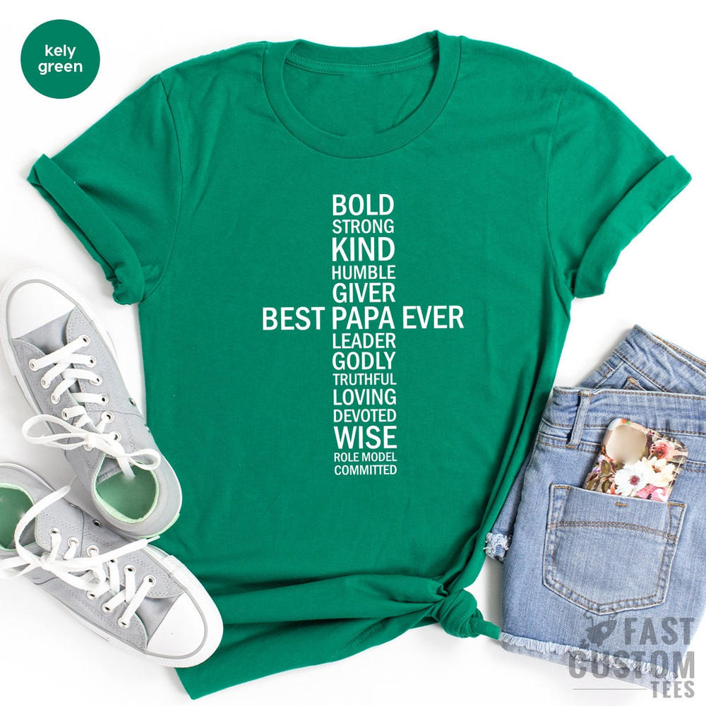 Best Papa Ever Shirt, Dad T Shirt, Fathers Day T-Shirt For Men, Grandpa Tshirt, Cool Husband Tshirt, Grandfather Shirt, Gift For Daddy - 5.jpg