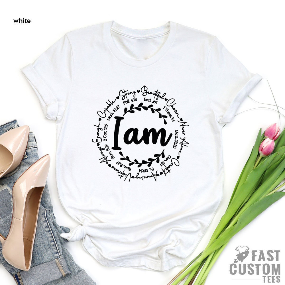 Bible Verse Shirt, Christian Shirts, Jesus Shirt, Christian Gifts, Religious Shirt, Faith Shirt, Motivational Shirt, Inspirational Quotes - 2.jpg