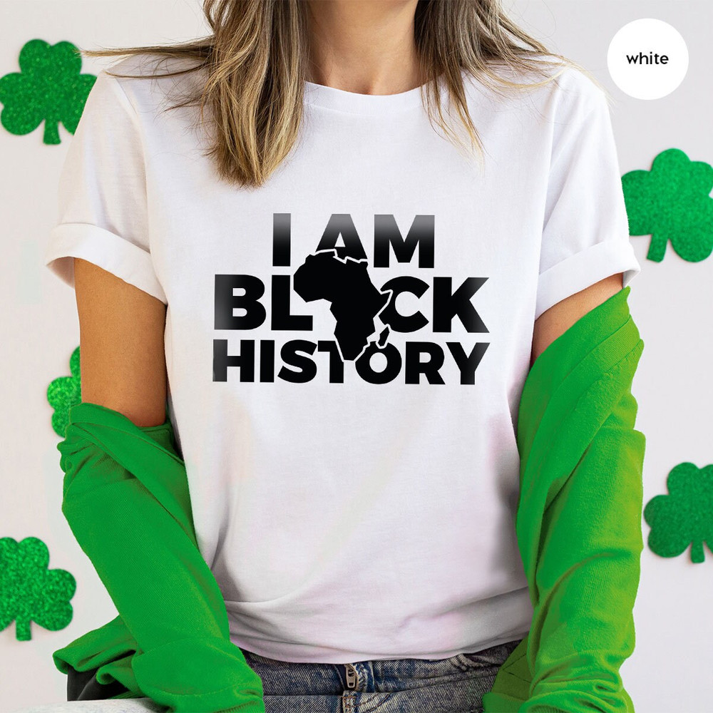 Black History Month Gift, Juneteenth Shirt, Black Lives Graphic Tees, African American Outfit, Protest T Shirt, Anti Racism Gift for Him - 5.jpg