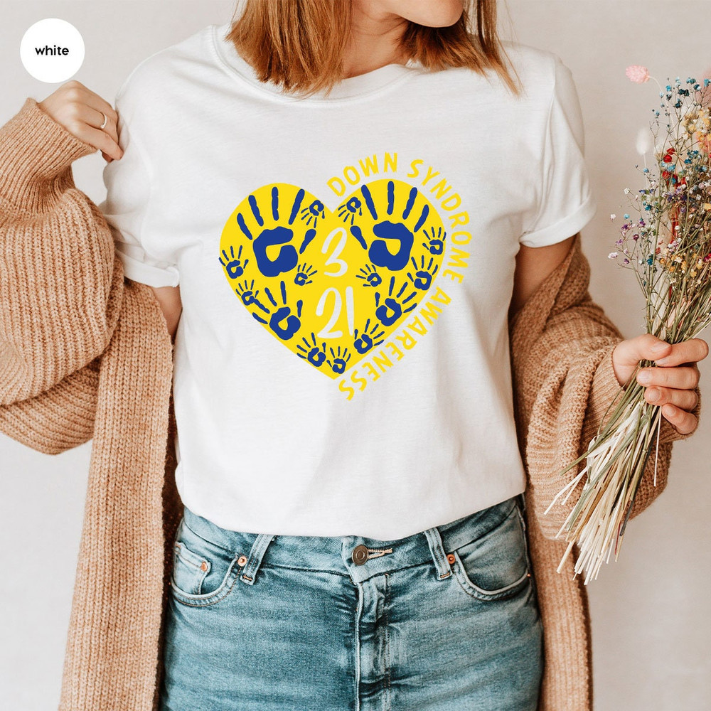 Blue and Yellow Down Syndrome Awareness TShirt, October Down Syndrome Month Shirt, Down Syndrome Toddler Shirts, Extra Chromosome 3 21 Shirt - 10.jpg