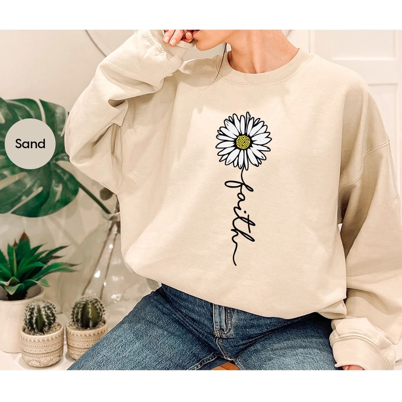 Botanical Crewneck Sweatshirt, Gifts for Women, Plant Shirts for Women, Gifts for Mom, Gifts for Her, Graphic Tees, Vintage T-Shirt - 7.jpg