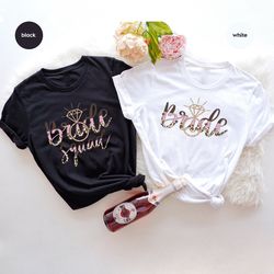 bride t-shirt, bachelorette party shirt, bride squad shirt, bride gift, bridal gift, wedding gift, wife shirt, bridesmai