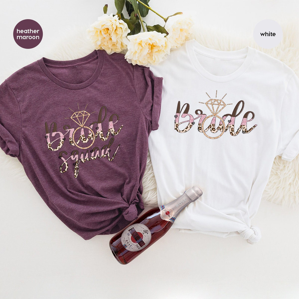 Bride T-Shirt, Bachelorette Party Shirt, Bride Squad Shirt, Bride Gift, Bridal Gift, Wedding Gift, Wife Shirt, Bridesmaid Shirt - 8.jpg