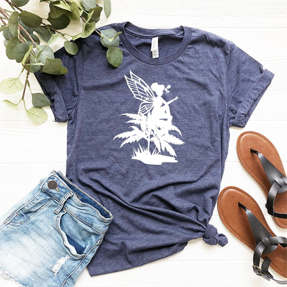 Cannabis Fairy Shirt, Weed Shirt, Funny Pothead Tee, Weed Fairy Tee, Funny Weed Shirt, Marijuana Shirt, Marijuana T Shirt, Cannabis Shirt - 5.jpg