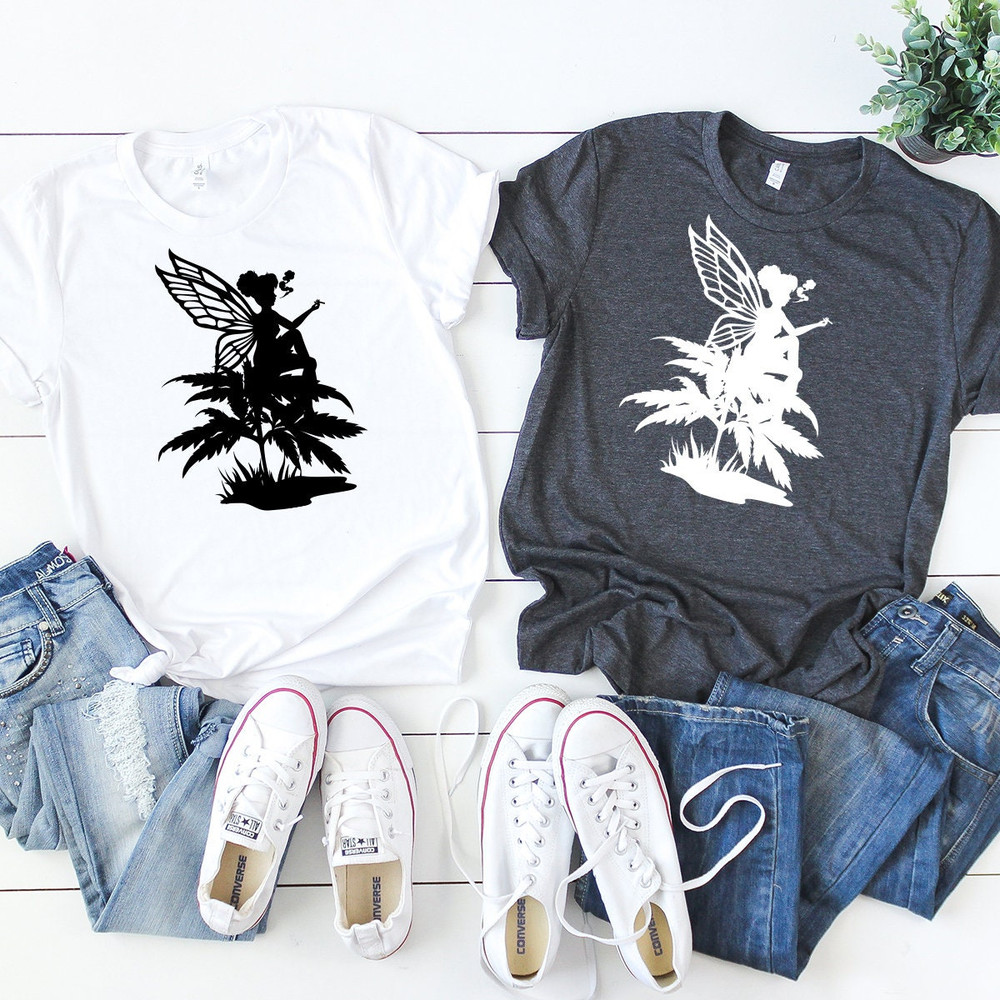 Cannabis Fairy Shirt, Weed Shirt, Funny Pothead Tee, Weed Fairy Tee, Funny Weed Shirt, Marijuana Shirt, Marijuana T Shirt, Cannabis Shirt - 6.jpg